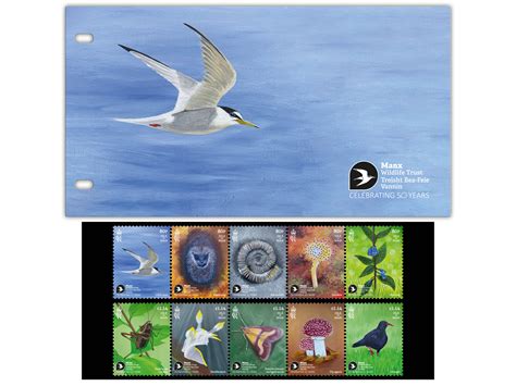 Manx Wildlife Trust 50th Anniversary - Isle of Man Post Office