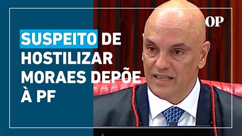 Suspeito De Hostilizar Alexandre De Moraes Dep E Pf E Nega O Ato