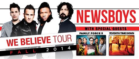 Tickets | Newsboys We Believe Fall 2014 Tour in Birch Run, MI | iTickets