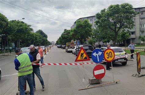 Restric Ii De Trafic Pe Strada Ecaterina Teodoroiu Din Municipiul