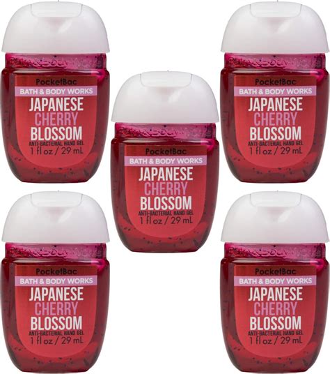 Bath And Body Works Japanese Cherry Blossom 5 Pack Pocketbac