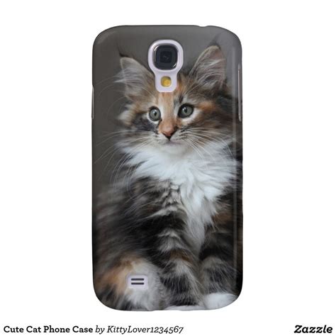 Cute Cat Phone Case | Zazzle | Cute cats, Pretty cats, Forest cat