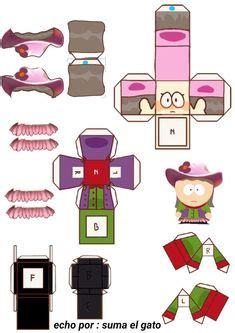 Ideias De South Park Papercraft Bonecos De Papel South Park Arte