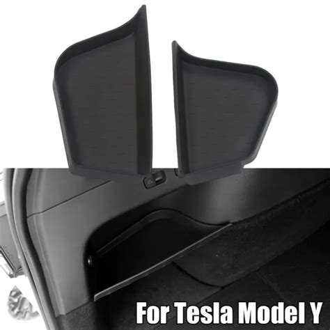 Pour Tesla Model Y Bo Te De Rangement Coffre Noire Anticorrosion R