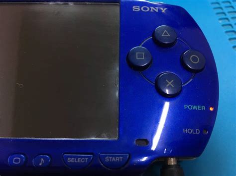 Psp 1007 藍色 已改機 功能正常 Playstation Portable 索尼 遊戲機 掌上型 懷舊 電玩遊戲 電子遊戲機