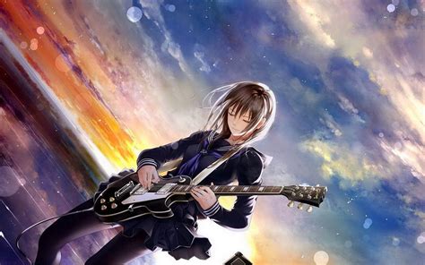 Anime Guitar Wallpapers Top Free Anime Guitar Backgrounds