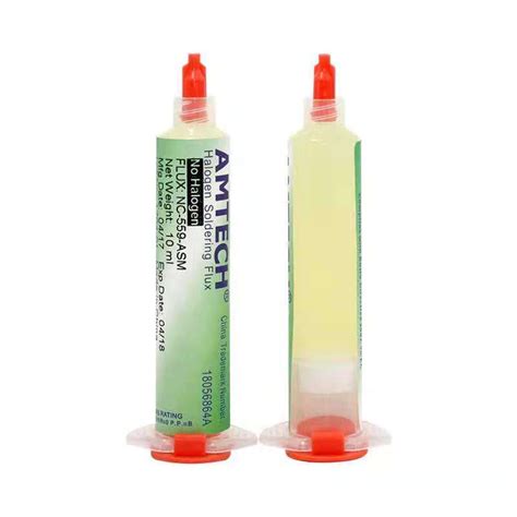 100% AMTECH NC-559-ASM flux cleaning-free low-smoke BGA soldering ...