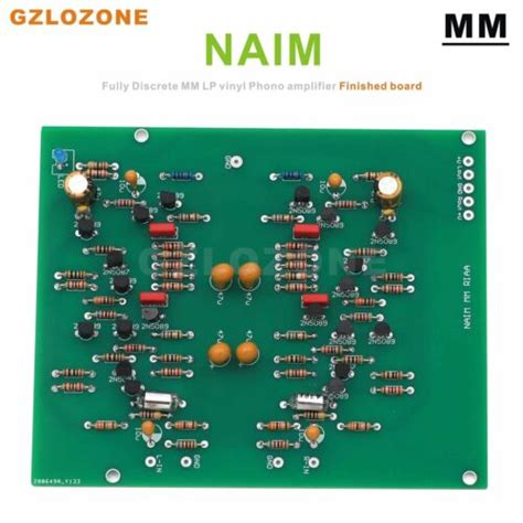 Fully Discrete Mm Lp Vinyl Phono Amplifier Diy Kit Board Base On Naim