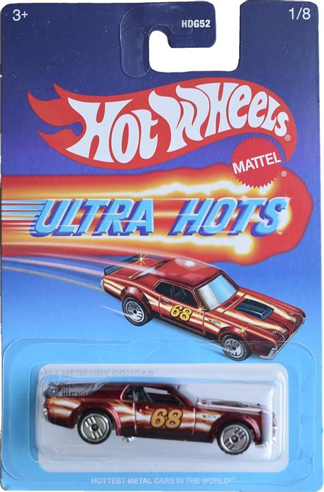 Hot Wheels 68 Mercury Cougar Ultra Hots 1 8 Red Buy Online At Best Price In Egypt Souq Is