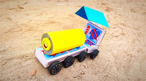 How To Make A Toy Car At Home How To Make Matchbox Train Amazing