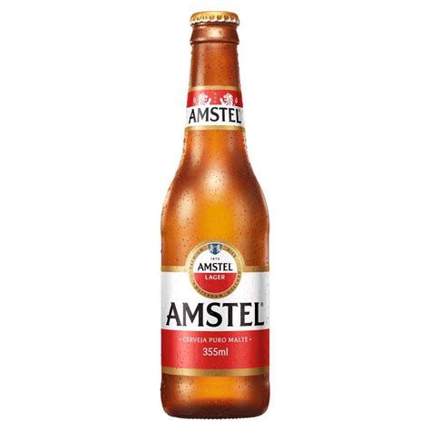 Cerveja Amstel Lager Puro Malte Long Neck Preço Rappi