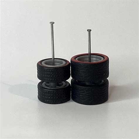 5 Sets Gray Redline 5 Spoke With Tires And Axles 10mm 12mm For Hot