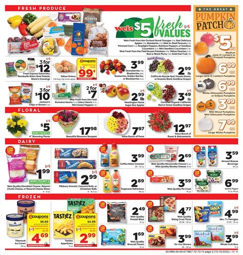 Weis Weekly Ad (10/23/25 - 10/29/25) Grocery Sales Flyer