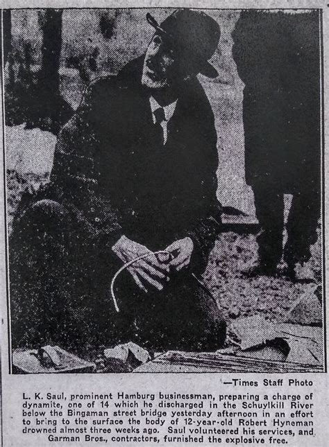 Reading ends 1926 with a sad saga of a drowned boy – Reading Eagle