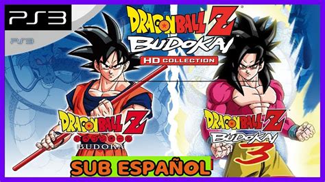 Dragon Ball Z Budokai Hd Collection Ps Pkg Carpeta Sub Espa Ol Youtube