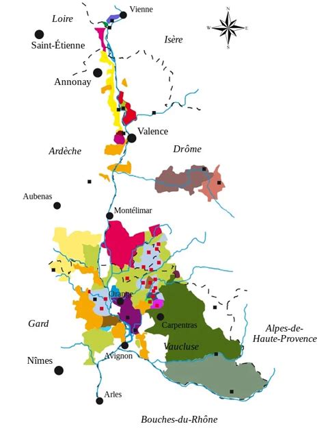 Vins Et Vignobles De La Vall E Du Rh Ne Guide Des Crus Et