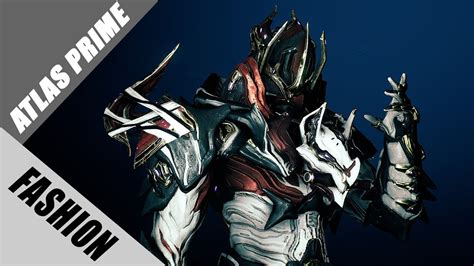 Warframe Fashion Frame Atlas Prime The Knight Youtube