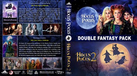 Hocus Pocus Double Feature Custom Blu Ray Cover DVDcover