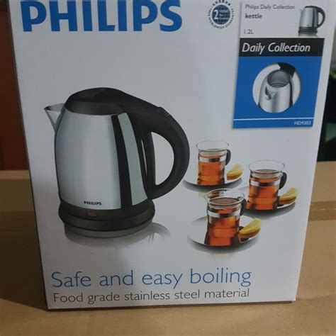 BNIB Philips Electric Kettle HD9303 1 2L TV Home Appliances Kitchen