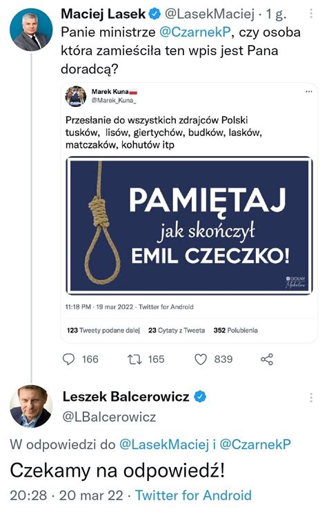 Dariusz Korolczuk on Twitter Jak to szło z ust Tuska Lepszy dla