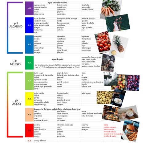 Tabla Del Ph De Los Alimentos Normalweb Es