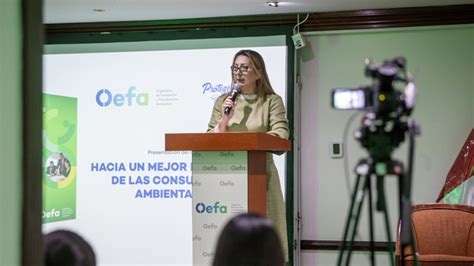 Oefa Presenta La Publicaci N Hacia Un Mejor Desempe O De Las