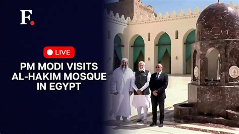 PM Modi In Egypt LIVE PM Narendra Modi Visits Cairo S Historic Al