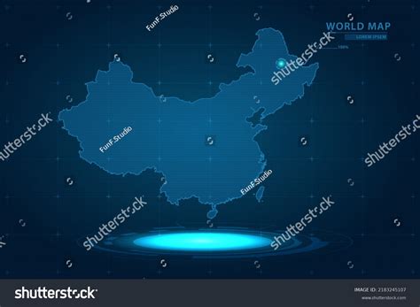 China Map World Map International Vector Stock Vector (Royalty Free ...