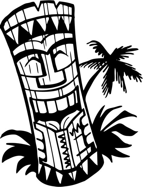 Hawaiian Clip Art Black And White Clip Art Library