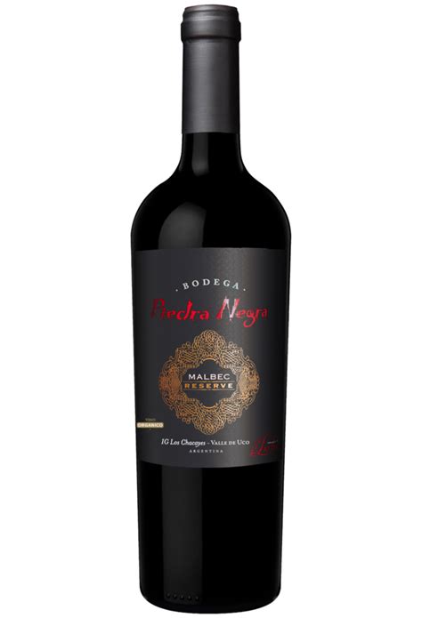 Vino Piedra Negra Reserve Malbec Organic Ml