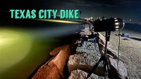 Best Time To Fish In This Texas Heat Is At Night Texas City Dike