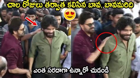 Venkatesh Hilarious Fun With Akkineni Nagarjuna At Thandel Movie