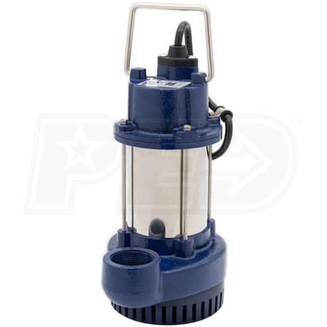 Pro Series 13 Hp Cast Iron Stainless Steel Submersible Sump Pump W Levelguard™ Switch Pro