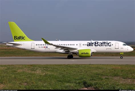 YL CSJ Air Baltic Airbus A220 300 BD 500 1A11 Photo By Mario Ferioli