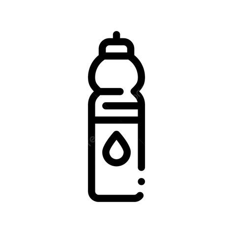 Sport Equipment Clipart Vector Water Bottle Sport Equipment Vector