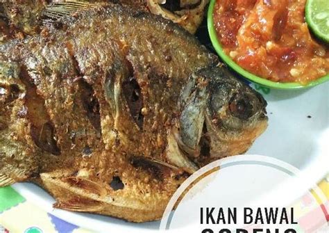 Resep Ikan Bawal Goreng Kering oleh Laras - Cookpad