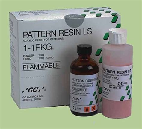 Pattern Resin Ls Kit Gr Ml Gc Acrilico Calcinable Djl