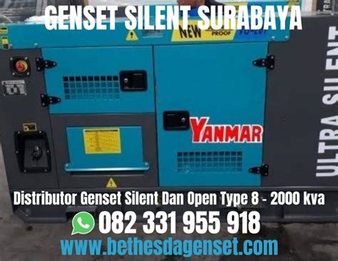 Jual Genset Yanmar Kva Silent Type Di Lapak Genset Silent Surabaya