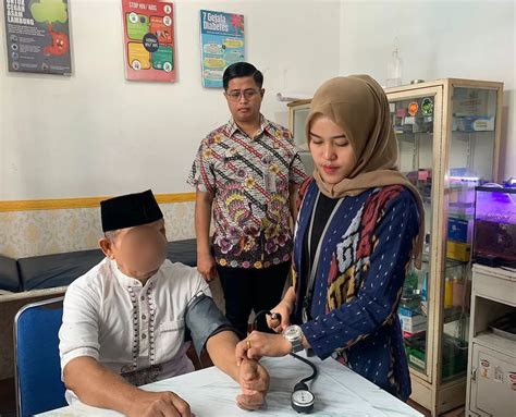 Semarak Hbp Ke Rutan Kelas Iib Sukadana Gelar Pemeriksaan Kesehatan