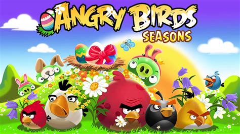 Angry Birds Seasons Easter Eggs Theme YouTube