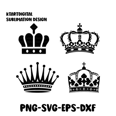 Royal Crown Svg File King Crown Svg Queen Crown Svg Princess Tiara