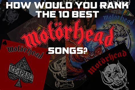 How Would You Rank Motorhead's 10 Best Songs?