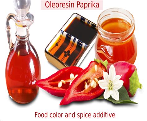 The oleoresin paprika is an oil soluble liquid