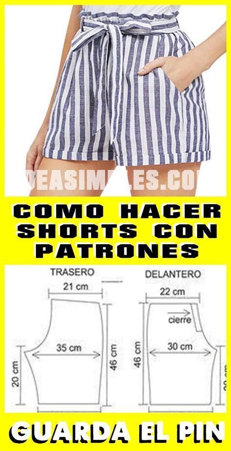 Aprende A Confeccionar Short De Mujer Con Patrones Ced Artofit