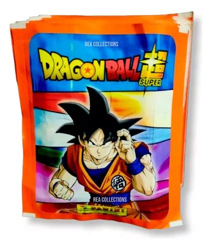 50 Sobres Del Álbum Dragón Ball Super 3 ultimate Warriors Estampas