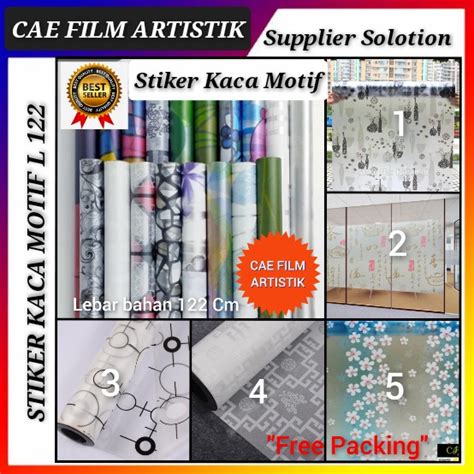 Jual Stiker Kacasticker Kacastiker Kaca Film Motif Kota Bekasi