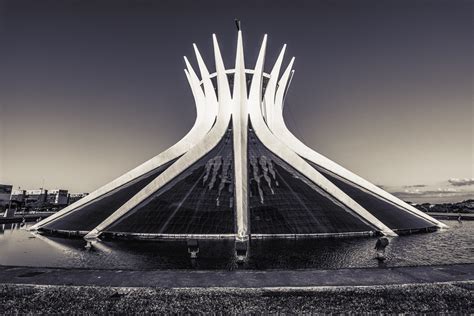 Metropolitan Cathedral Of Brasilia Colors And Shapes On Behance