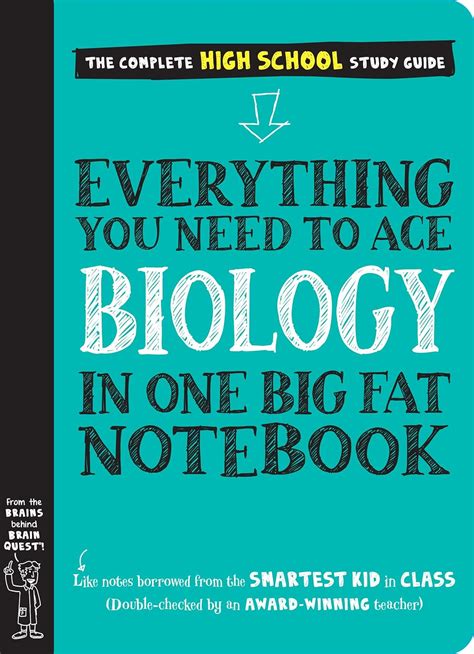 Everything You Need To Ace Biology In One Big Fat Notebook Publishing