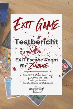 Mein Testbericht zum EXIT Game von Kosmos Der günstige Escape Room für