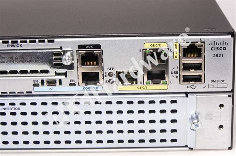 PLC Hardware: Cisco 2921/K9 Router 3-Port GE 4-EHWIC 3-DSP 1-SM ...